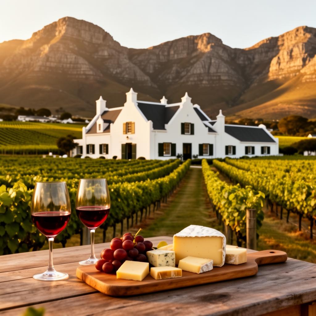 Sud&aacute;frica &dash; Stellenbosch &middot; Franschhoek